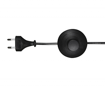 Шнур для торшера 3 метра черный 230V AC 50Hz (max 2A) Kink Light A1100,19